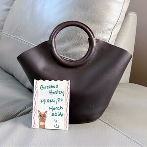 Portland Leather Goods Small Milan in Grizzly!!!